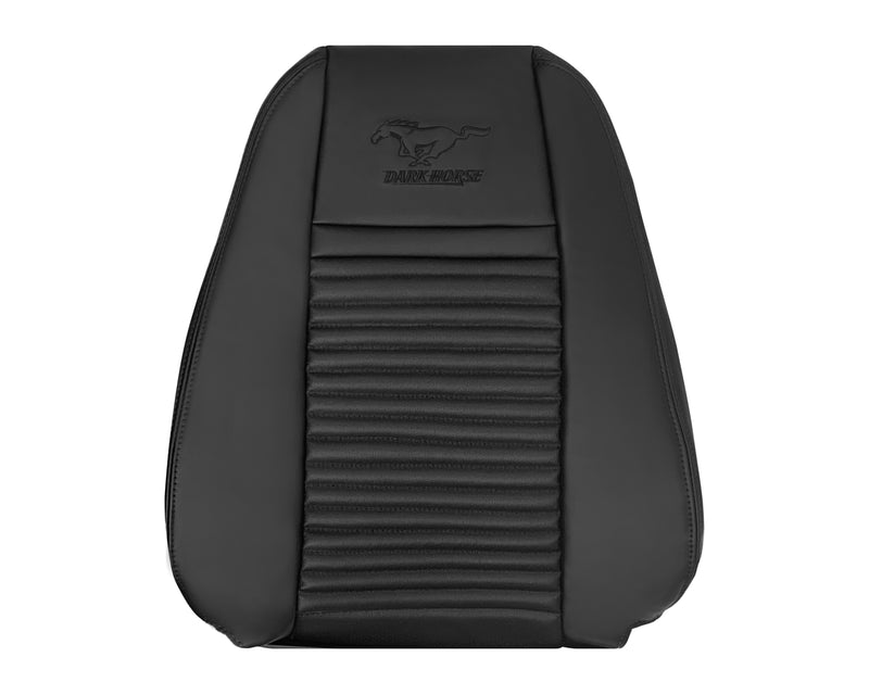 2003-2004 Ford Mustang Mach 1 Replacement Seat Covers in Ebony Black mach mack one driver cushion covers 