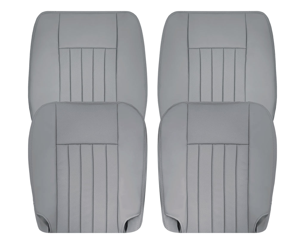 2003-2004 Lincoln Navigator Replacement Driver Passenger Side Seat Covers In Gray
