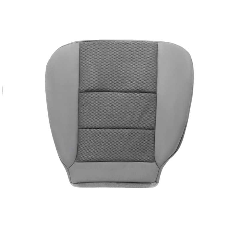 2003-2007 Ford F350/F250 Lariat Extended Cab CLOTH Seat Cover in Gray Driver Bottom Cushion Cover