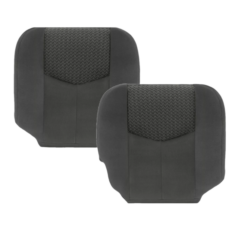 2003 2004 Chevy Avalanche 1500/2500 Replacement Cloth Seat Covers In Dark Gray - Auto Seat Replacement