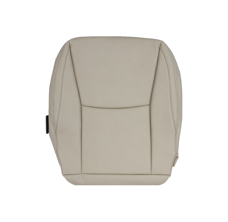 2003_2009 Lexus GX470 Replacement Driver Passenger Side Cushion Bottom Synthetic Leather Seat Cover In Ivory Tan