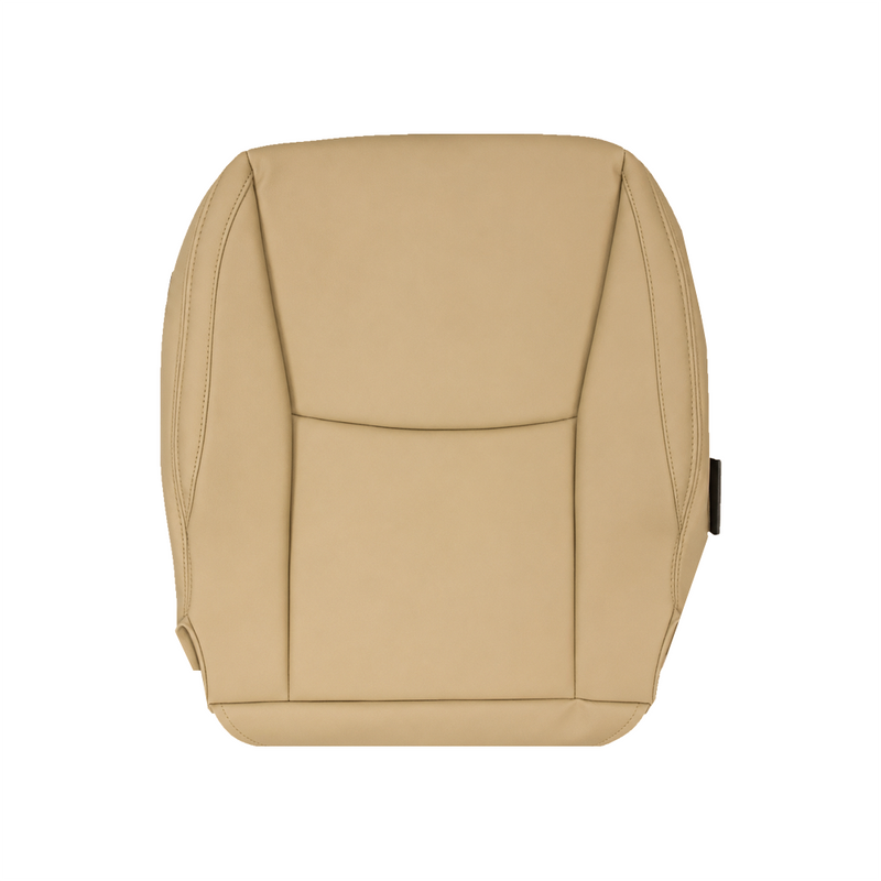 2003-2009 Lexus GX470 Driver OR Passenger Bottom Cushion Replacement Synthetic Leather Seat Cover: Ivory Tan