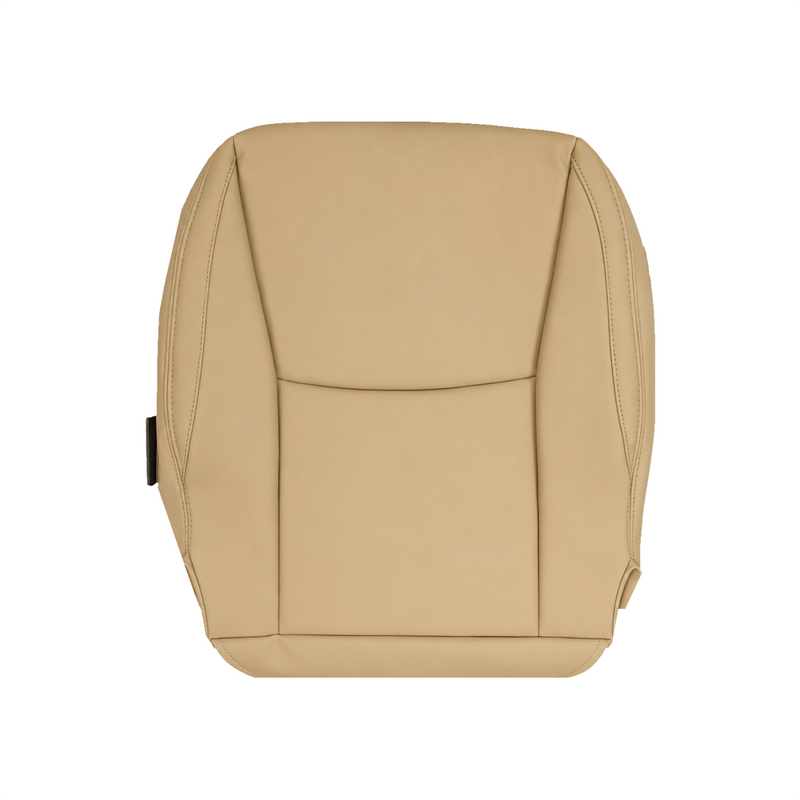 2003-2009 Lexus GX470 Driver OR Passenger Bottom Cushion Replacement Synthetic Leather Seat Cover: Ivory Tan
