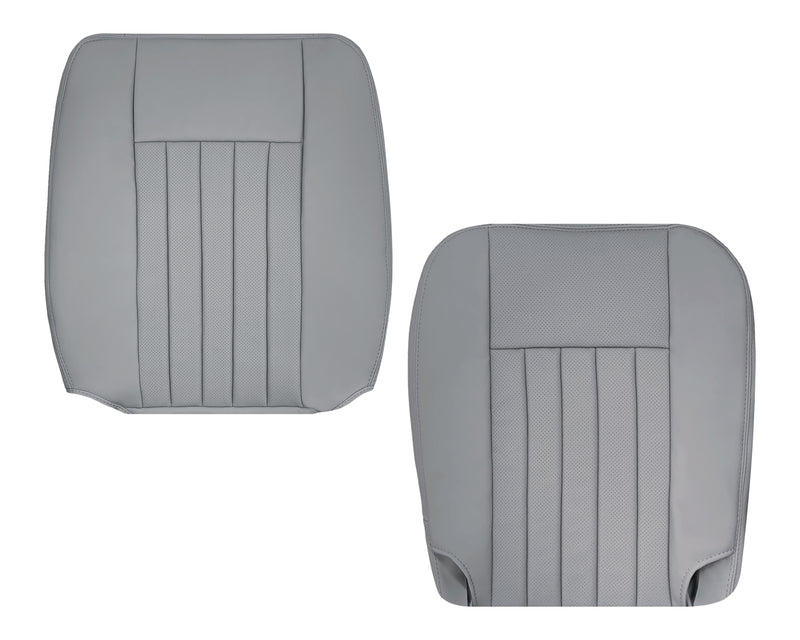2003-2004 Lincoln Navigator Replacement Driver Passenger Side Seat Covers In Gray