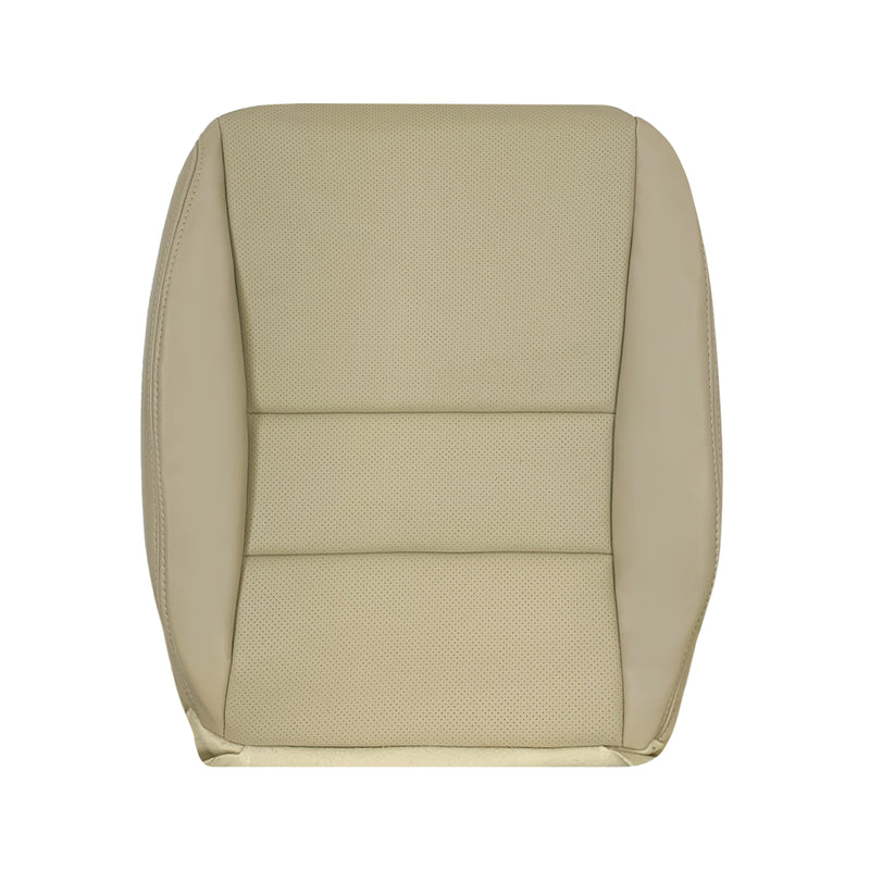 2004_2008 Acura TSX tan perforated leather replacement seat Cushion cover driver passenger