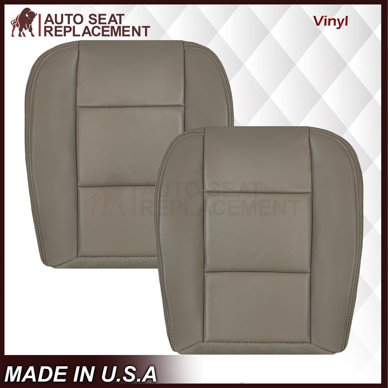 2004 - 2009 Dodge Durango SLT HEMI Replacement Syn. Leather Seat Cover In Khaki Tan