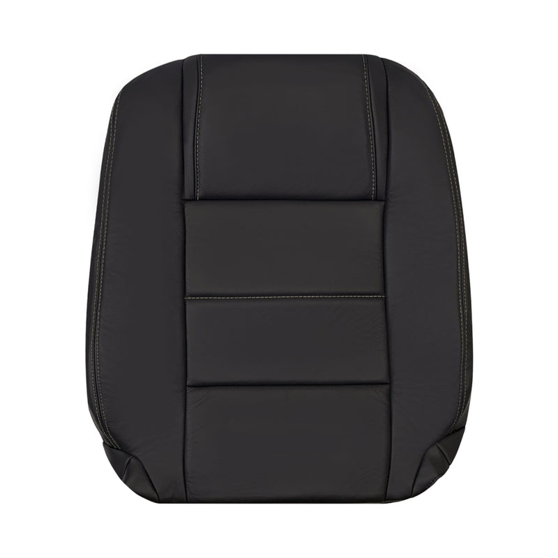 2005_2006_2007_2008_2009 Ford Mustang black leather driver lean back replacement seat Cushion cover