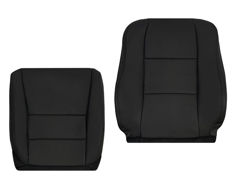 2005 - 2008 Acura TL Front Driver OR Passenger Side Bottom Or Top Replacement Seat Cover in Black