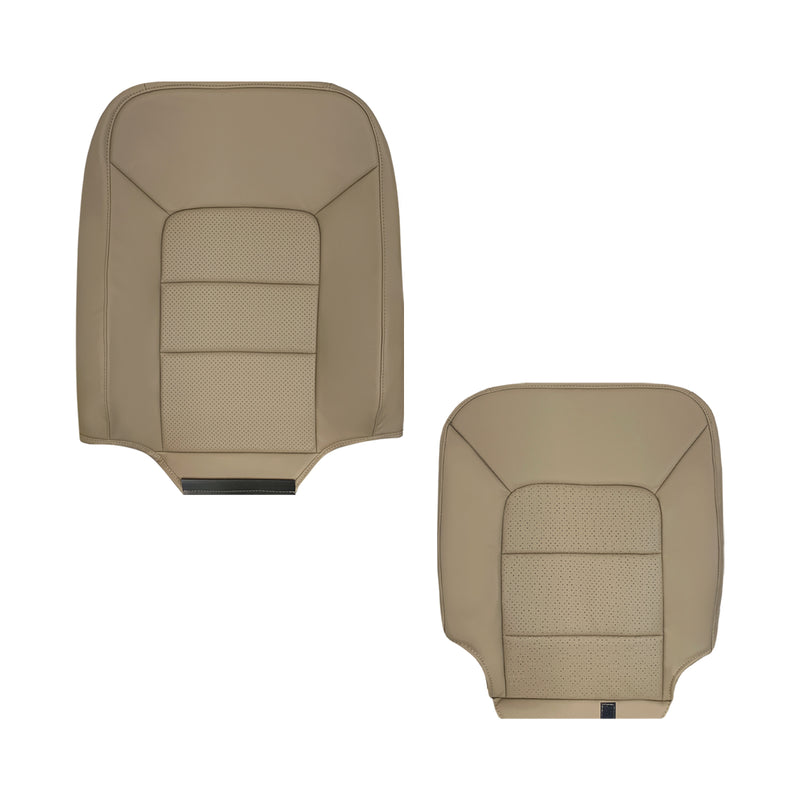 2005 2006 Ford Expedition Limited Perforated Leather Tan Seat Cover
