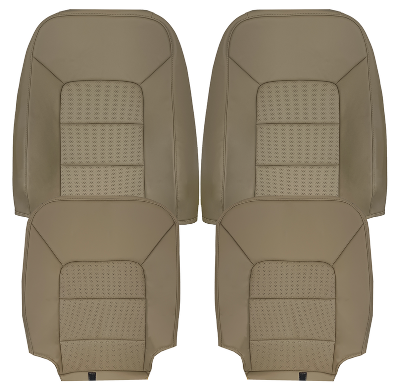 2005 2006 Ford Expedition Limited Perforated Tan Seat Covers