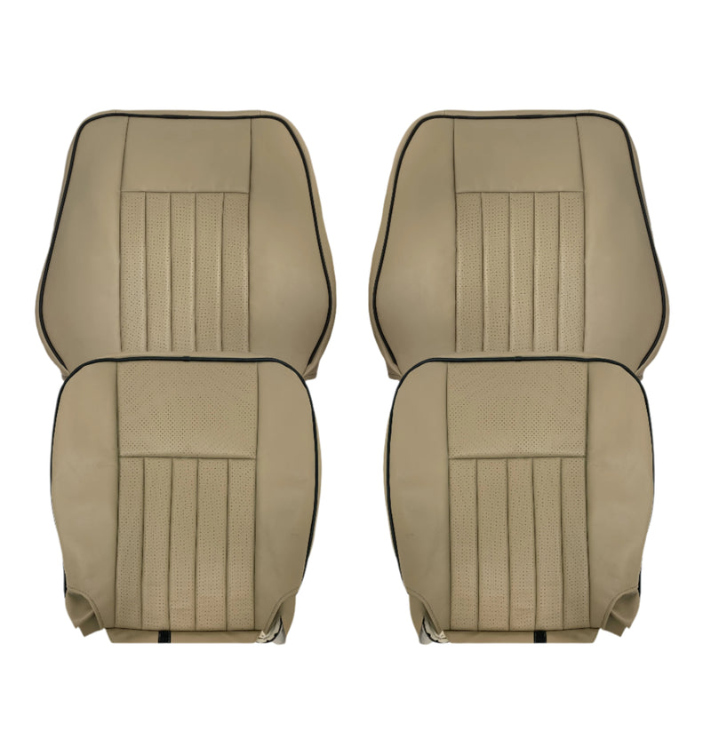2005 2006 Lincoln Navigator Replacement Seat Covers in Camel Tan: Choose Genuine Leather or Vinyl - Auto Seat Replacement