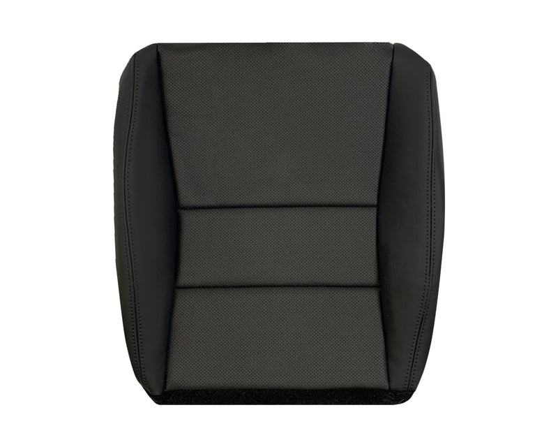 2005_2008 Acura TL Driver Passenger Replacement Genuine Leather Seat Covers Black