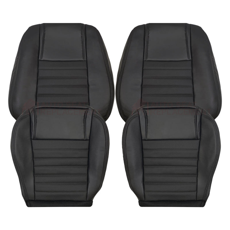 2005 2006 2007 2008 2009 Ford Mustang GT V8 Convertible in Dark Charcoal Black - Auto Seat Replacement
