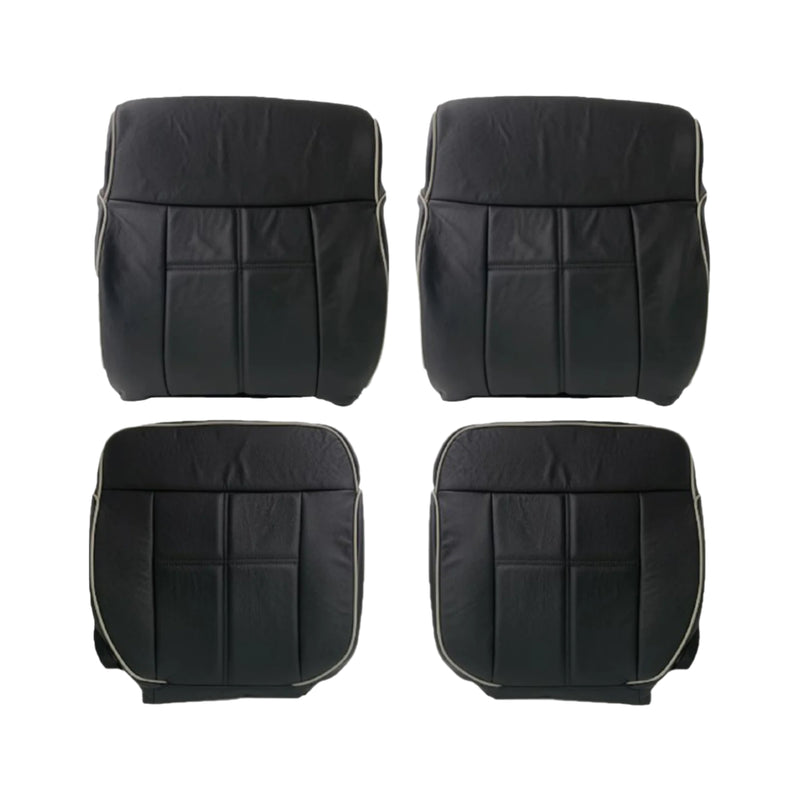 2006 2007 2008 Lincoln Mark LT Front Replacement Seat Covers in Black - Auto Seat Replacement