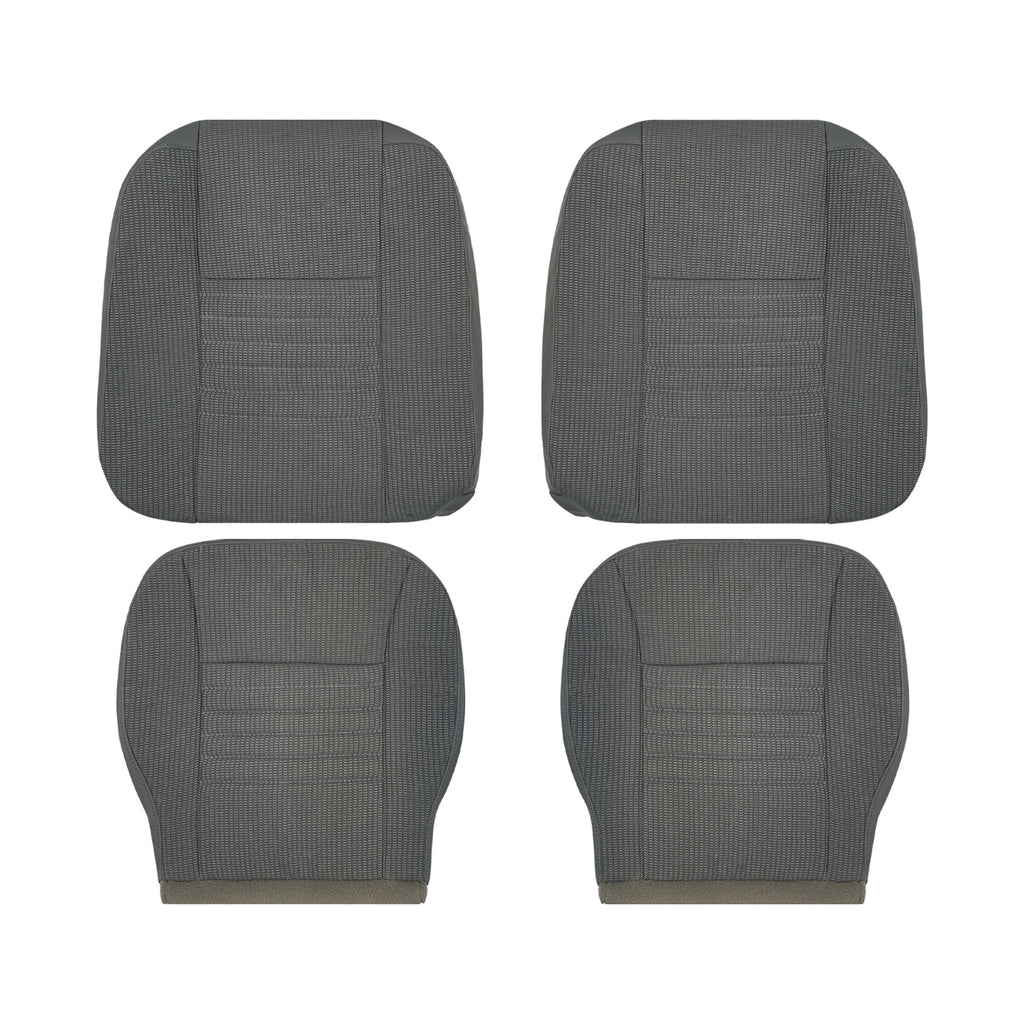 2006 2007 2008 2009 Dodge Ram 1500 Regular Cab Replacement Bottom Seat Cover In Gray Cloth