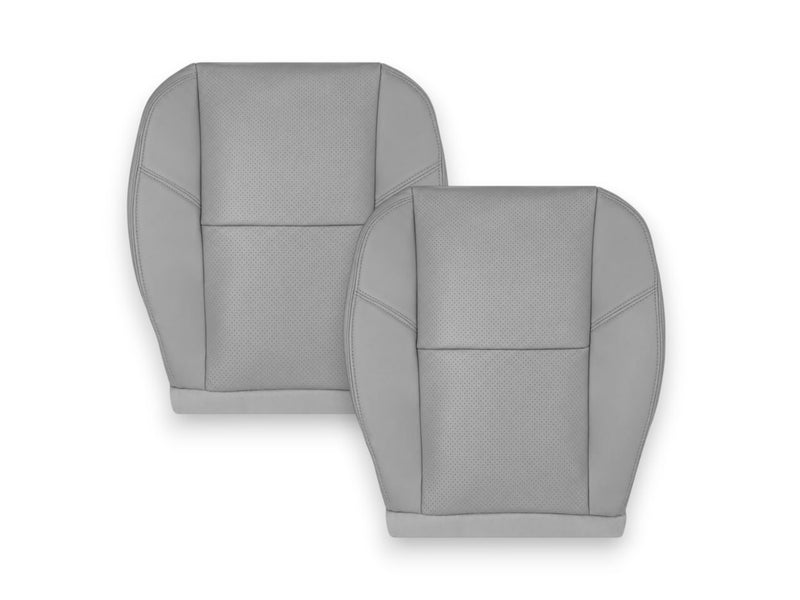 2007-2014_Chevy_Tahoe_Suburban_Avalanche_LTZ_Seat_Cover_Driver_Passenger_In_Perforated_Gray_Leather