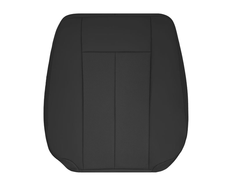 2007-2014 Ford Expedition Perforated Replacement Seat Cover in Black Driver Back Passenger Side Top Back
