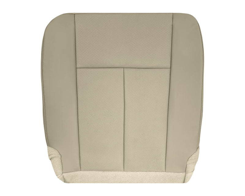 2007-2014 Ford Expedition Perforated Replacement Seat Cover in Camel Tan