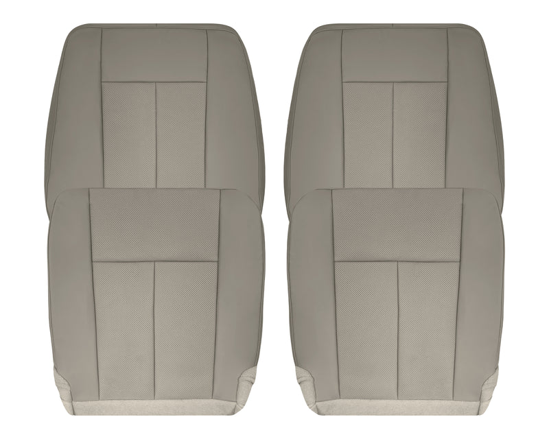2007-2014 Ford Expedition Perforated Replacement Seat Cover in Gray