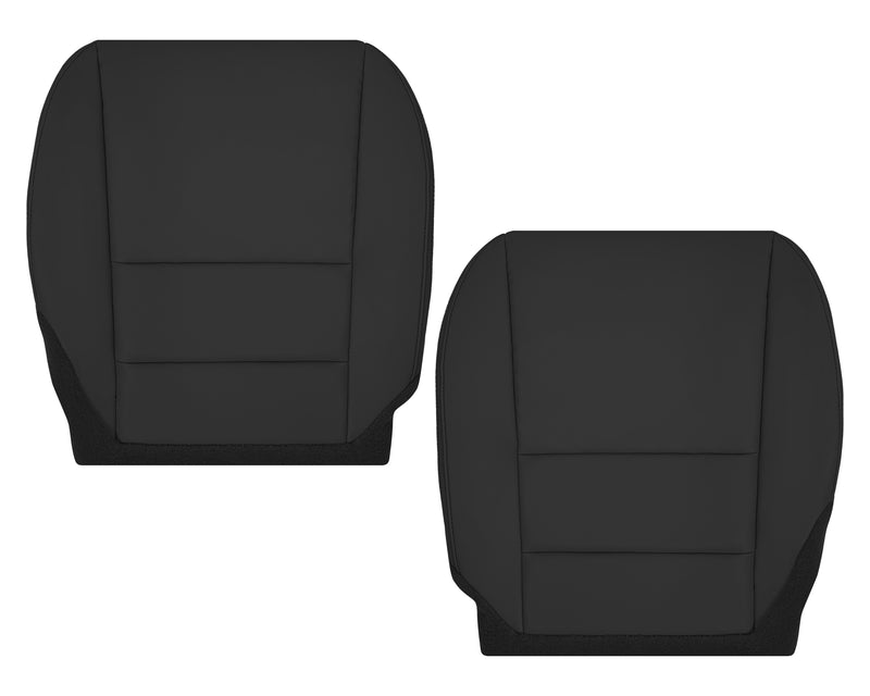2007 - 2013 Acura MDX Front Driver OR Passenger Side Bottom Or Top  Replacement Cushion Cover Seat Cover In Ebony Black