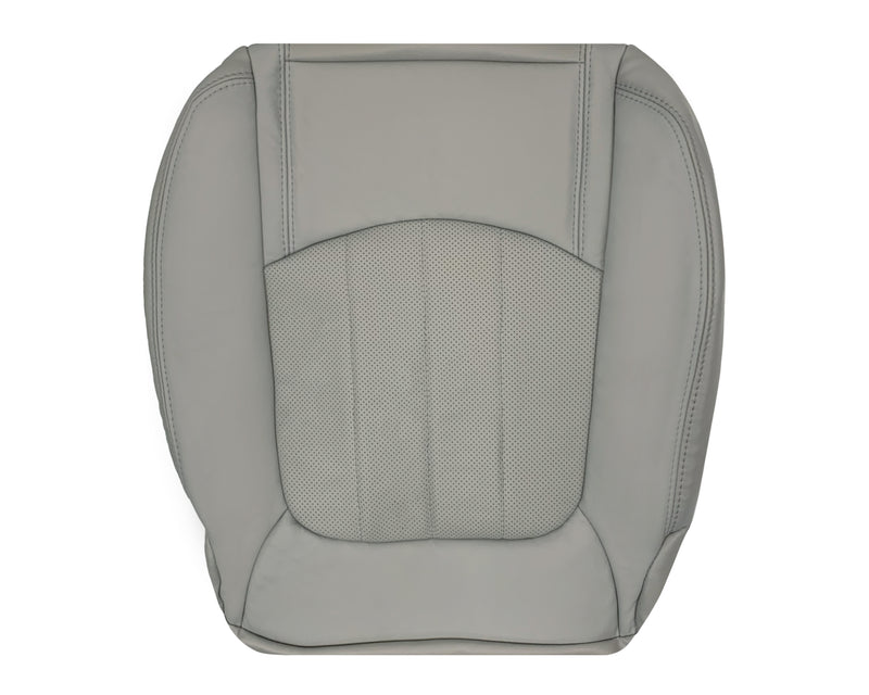 2007__2008_2009_2010_2011_2012_GMC_Acadia_SLT_Replacement_Leather_Seat_Cover_Gray