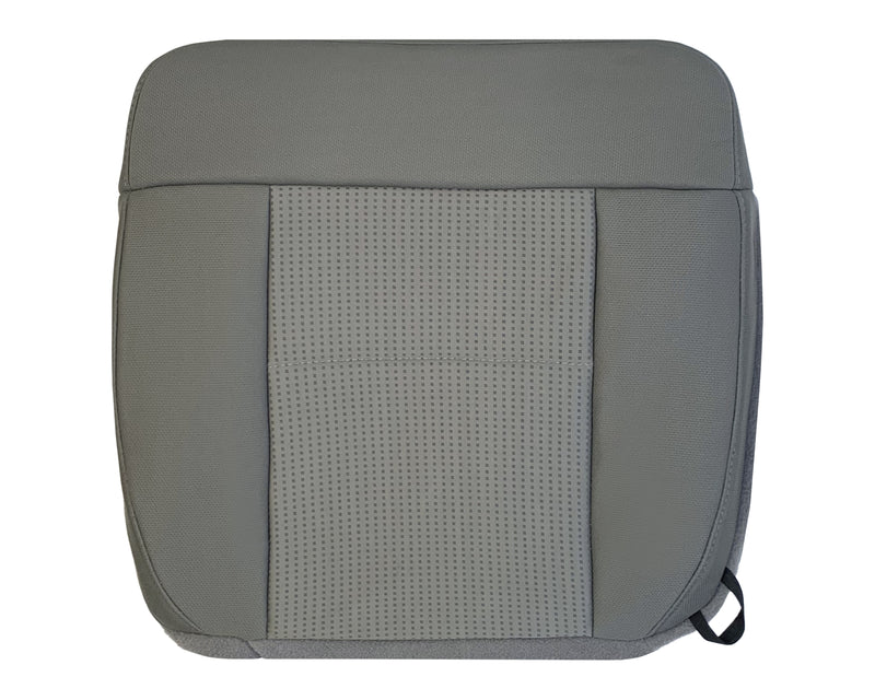 2007 2008 Ford F150 XLT Replacement Seat Cover in Flint Gray Cloth Driver Side Bottom Base Cushion Cover