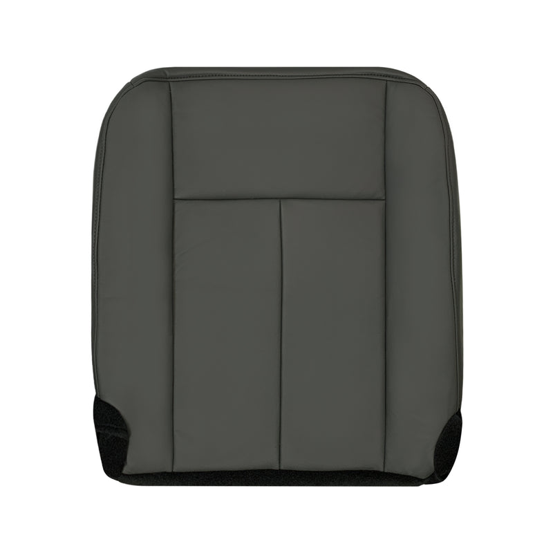 2007_2014 Ford Expedition XLT dark gray replacement seat cover in genuine leather or synthetic leather