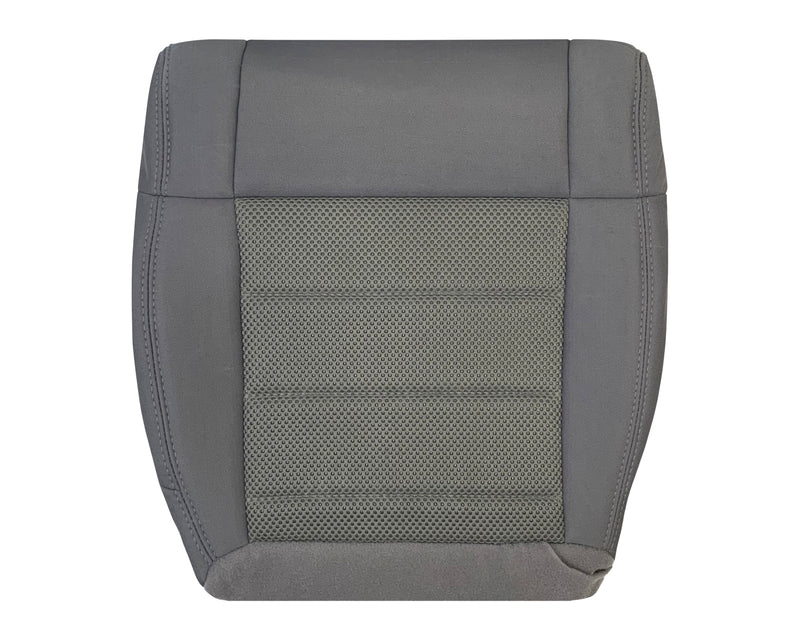 2008-2010 Jeep Wrangler Unlimited Sport-Bottom Replacement Cloth Seat Cover Gray