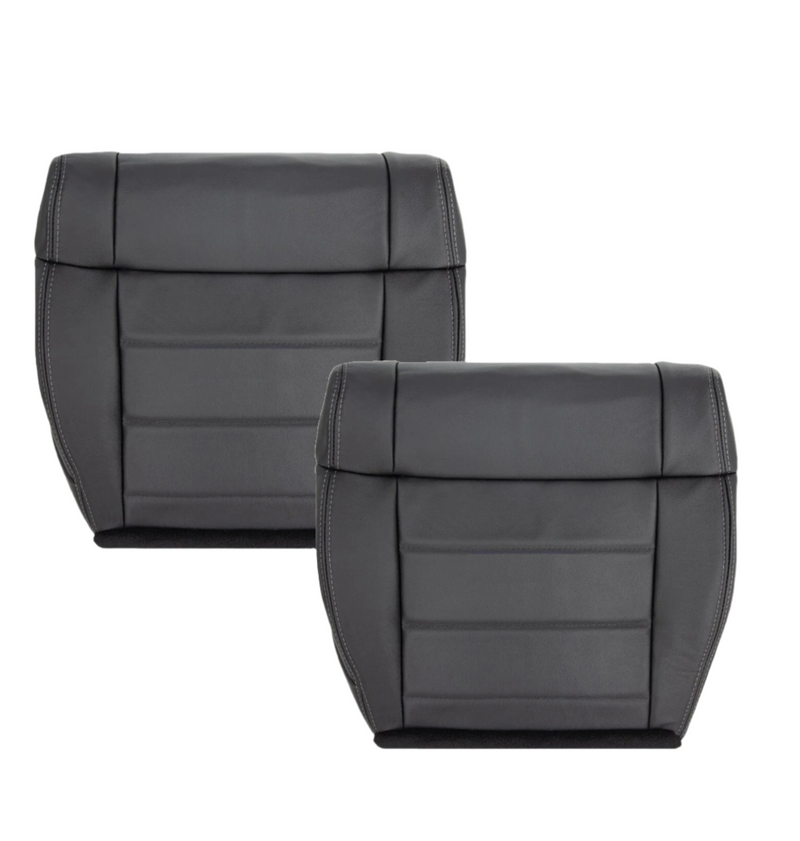 2008 - 2012 Jeep Wrangler Driver and Passenger Side Bottom Replacement Seat Covers - Auto Seat Replacement
