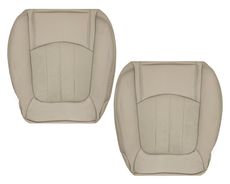 2008_2012 Buick Enclave Driver Passenger Replacement Seat Covers In Tan