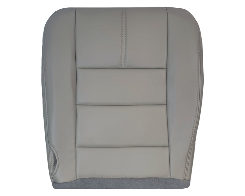 2008 2009 2010 Ford F-250 F-350 F-450 F-550 Lariat Driver Side Passenger Seat Cover in Medium Stone Gray