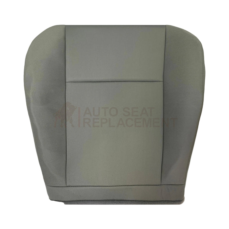 2009-2018 Ford Econoline E350 E450 E550 Gray Cloth Fabric Seat Cover & Cushion Foam - Auto Seat Replacement