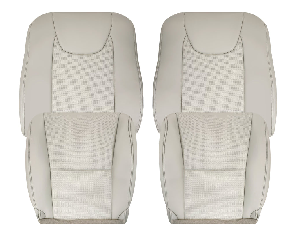 2010-2015 Lexus RX350 RX450H Replacement Synthetic Leather Seat Covers: Tan Perforated