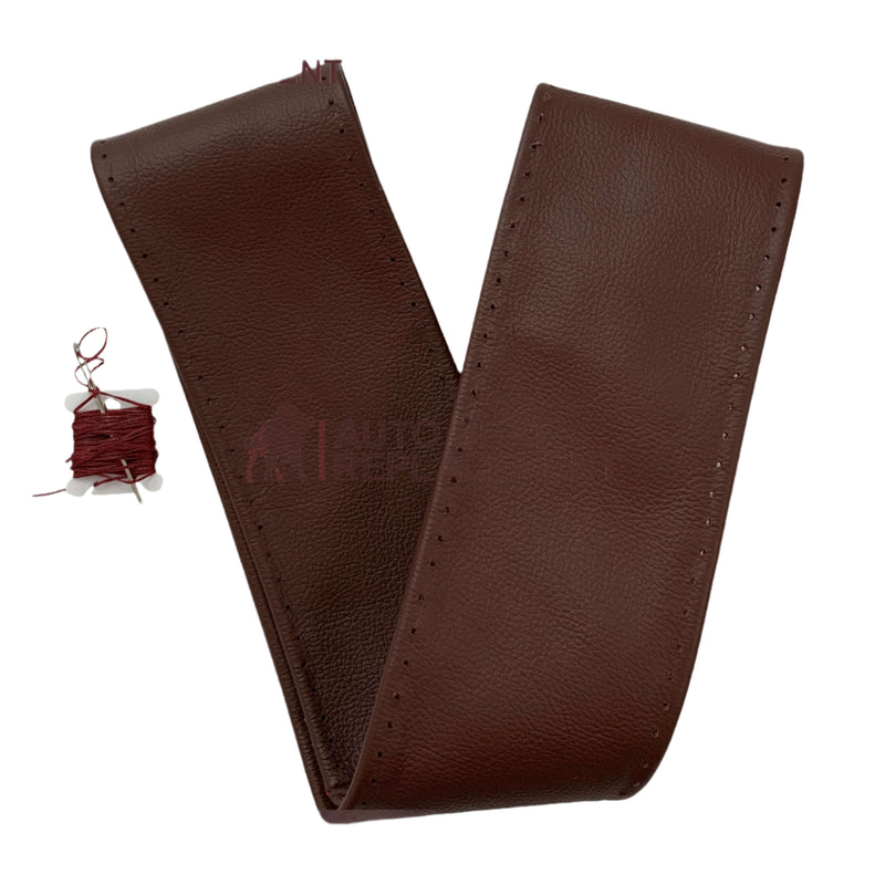 OEM-style leather steering wheel cover for 2011–2014 Ford F-250 F-350 King Ranch