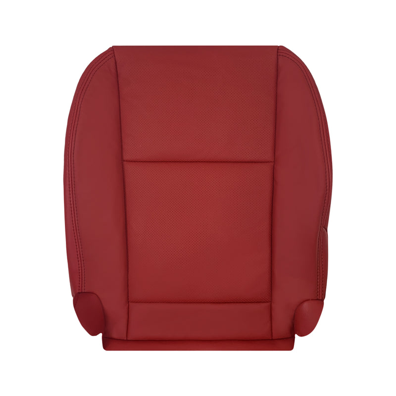 2011-2014 Dodge Charger Red Perforated Seat Upholstery