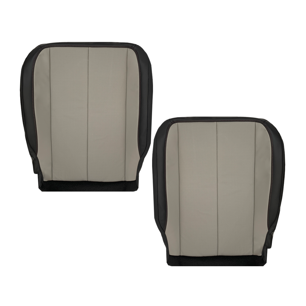 2011-2016 Fits Chevrolet Equinox LTZ Replacement Seat Cover In 2 Tone Black & Gray