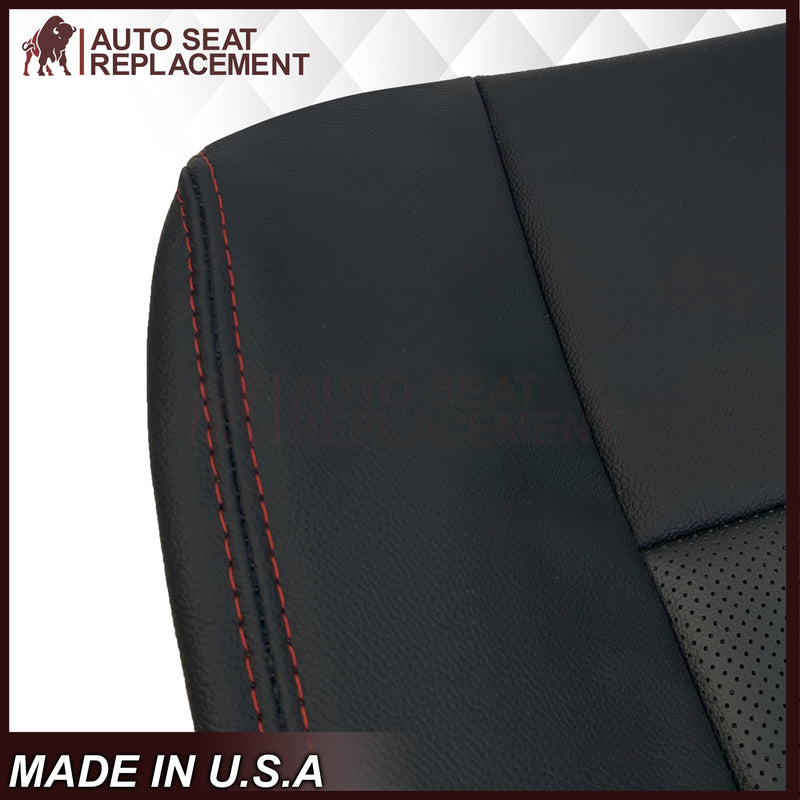 2011-2020 Dodge Grand Caravan Black Leather Seat Cover