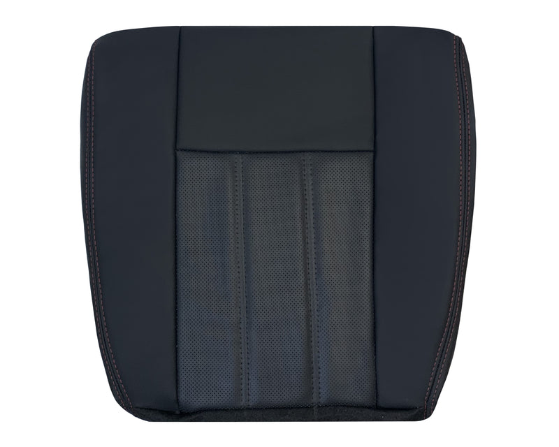 2011-2020 Dodge Grand Caravan Black Leather Seat Cover cushion cover driver passenger