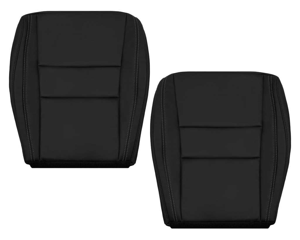 2011-2021 Jeep Grand Cherokee Overland Replacement Seat Cover: Black, Perforated