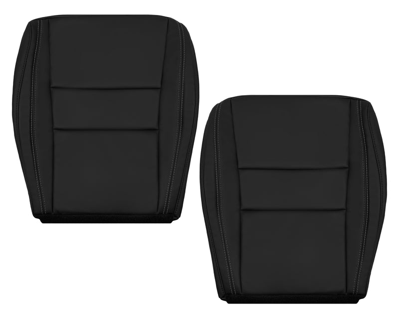 2011-2021 Jeep Grand Cherokee Overland Replacement Seat Cover: Black, Perforated