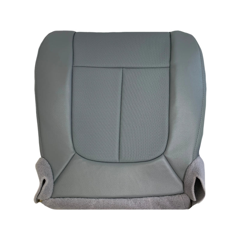2011 2012 2013 2014 2015 2016 F250 F350 F450 F550 XL WT Work Truck Single Cab Driver Bottom Replacement Gray Seat Cover