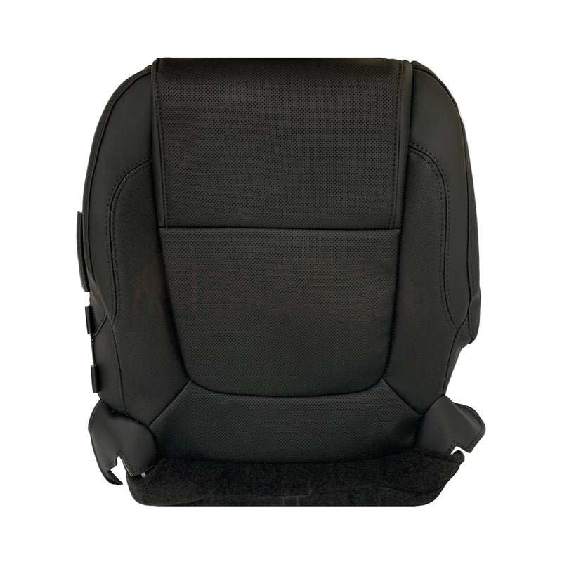 2011 - 2015 Ford Explorer Replacement Perforated Leather/Vinyl Bottom Seat Covers In Black : Choose Leather OR Vinyl - Auto Seat Replacement