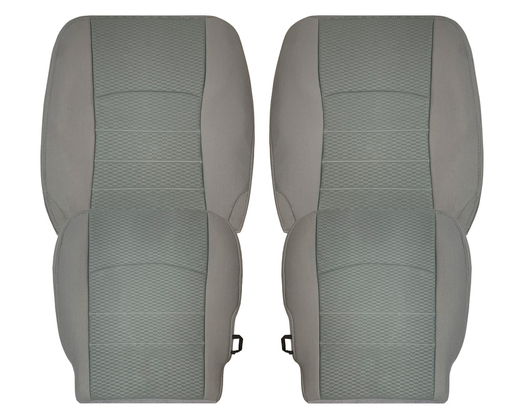 2013-2018 Dodge Ram ST Tradesman Driver Passenger Side Bottom or Top Cloth Replacement Seat Cover Diesel Gray