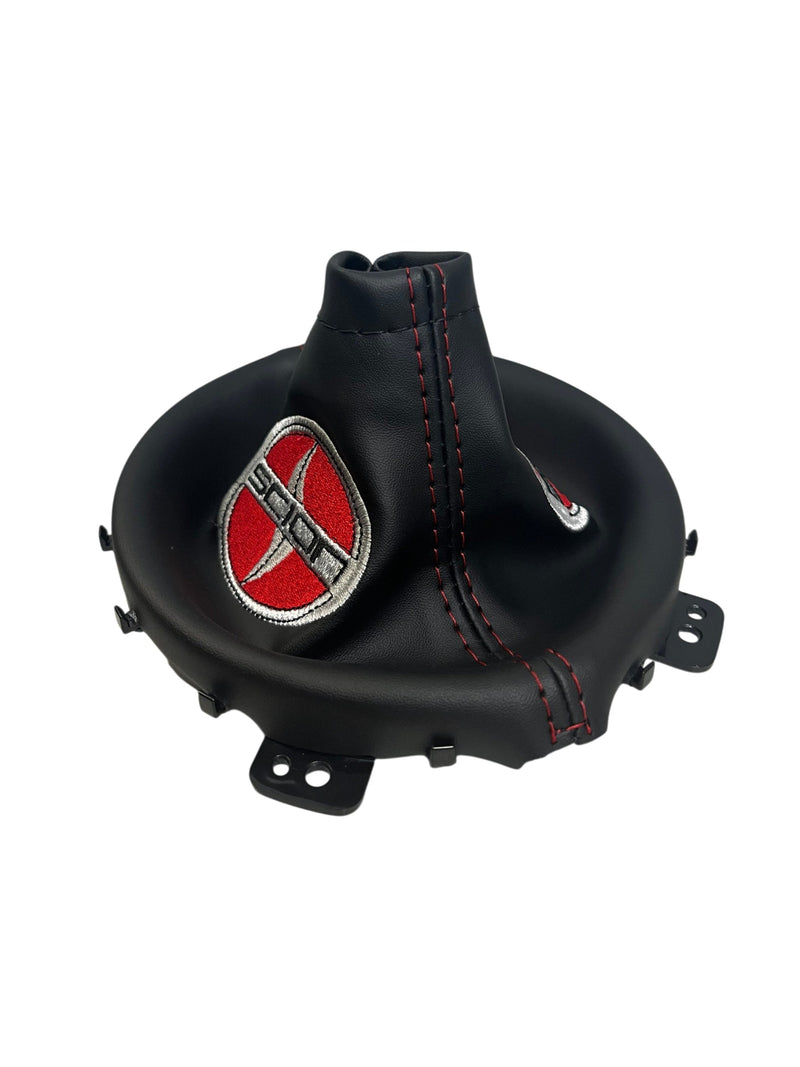 Manual Shift Ebrake Boot Cover Set With Custom Embroidery For Scion Frs Fr-s - Auto Seat Replacement
