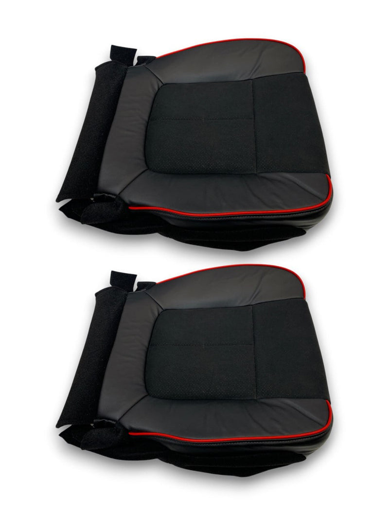 2013 2014 Ford F-150 FX4 Appearance Package Black Replacement Seat Cover With Suede Insert