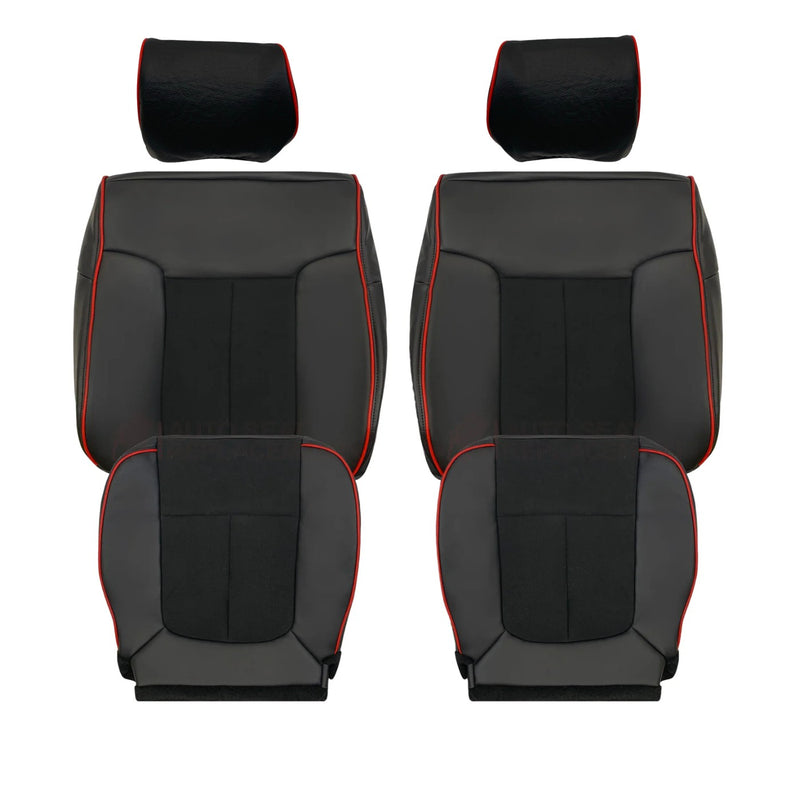 2013–2014 Ford F-150 FX4 Appearance Package Black Seat Cover with Suede Insert