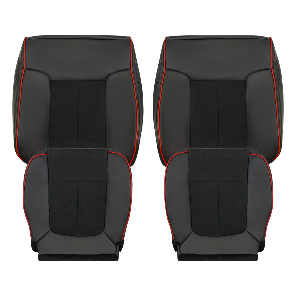2013–2014 Ford F-150 FX4 Appearance Package Black Seat Cover with Suede Insert
