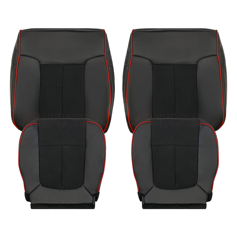 2013–2014 Ford F-150 FX4 Appearance Package Black Seat Cover with Suede Insert