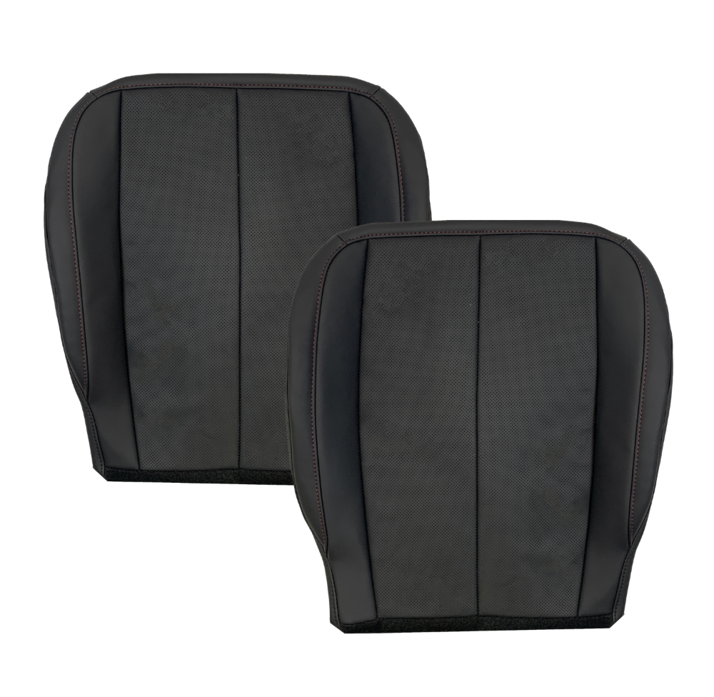 2013_2017_GMC_Terrain_Denali_Replacement_driver_passenger_Seat_Cover_Black_Perforated