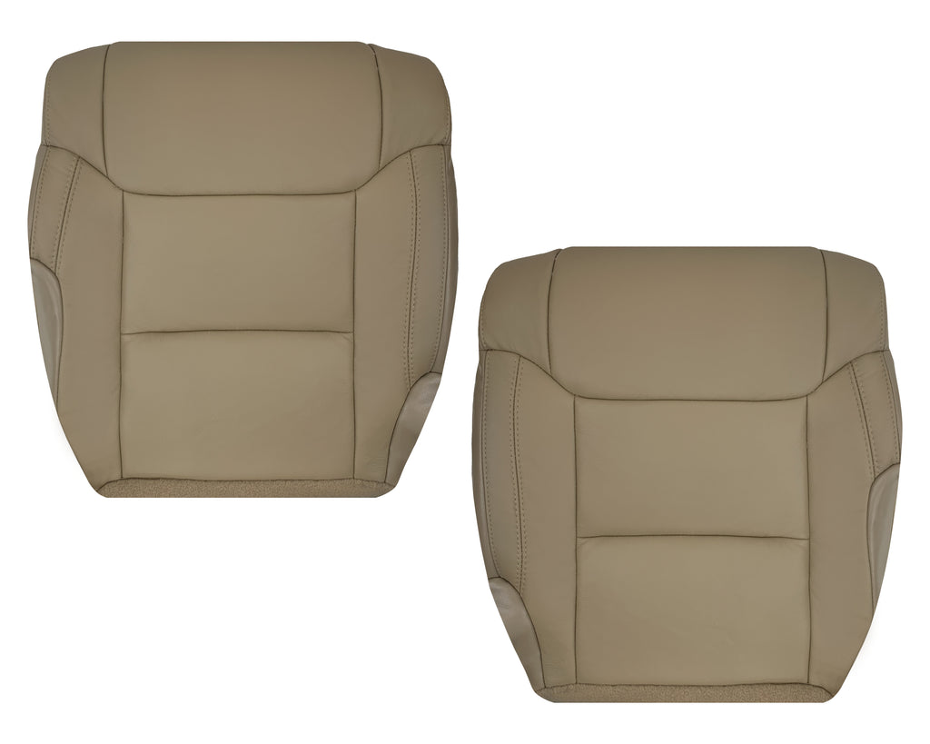 2014 2015 2016 2017 2018 2019 2020 2021 Brand New Driver or Passenger Side Bottom Replacement Seat Cover for your Toyota Tundra SR5 Limited In Sand Beige "Tan"